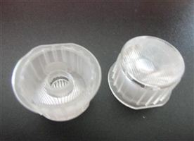 led透镜,大功率led透镜,透镜批发,XJ-45°带支架条纹有边