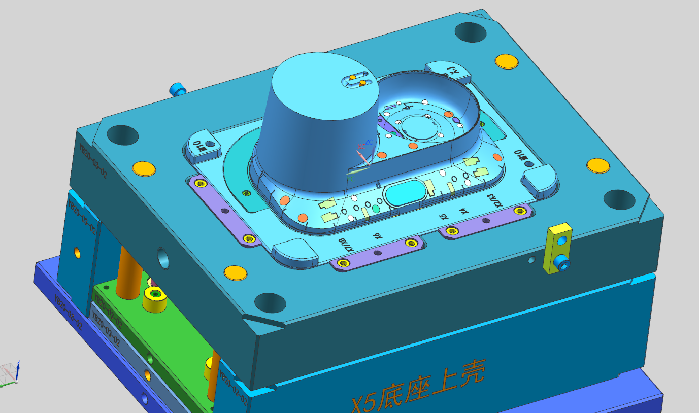 旭锦塑胶模具有限公司模具图